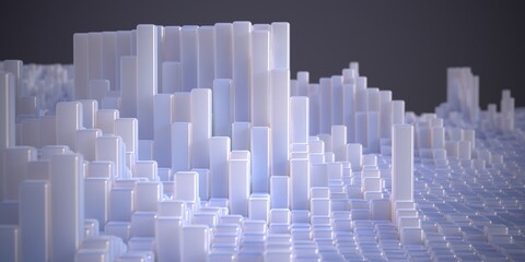 polygonal abstract landscape computer generated background