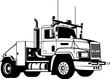 toter truck move  mobile home vector illustration