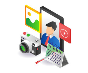 Poster - Professional photographer portfolio data