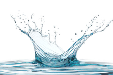 crown water liquid splash transparent