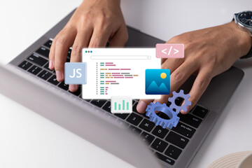 Aufkleber - Programming, dashboard creation, code. Website support, maintenance