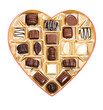 Valentine: Overhead View Of Open Candy Box