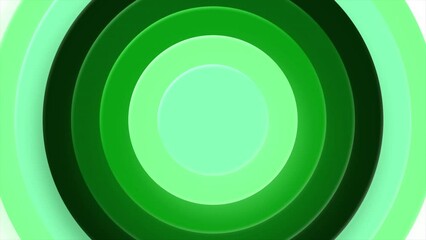Poster - Abstract pulsating rings motion graphic background. Motion. Colorful circular silhouettes, abstract high tech background.