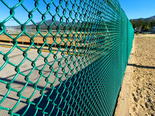 Playground Fence Ballpark Softball Baseball Sports Recreation Complex Public Park