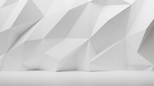 White Abstract 3D Background.