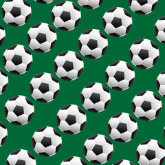 Football ball on a white background. Soccer.