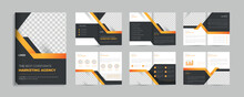 Modern Professional Corporate Business Catalogue Brochure Template Or Annual Report Design