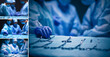 © lenets_tan - Team surgeon at work in operating room.