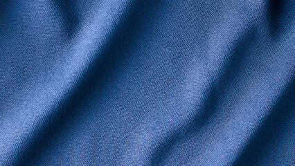 Wall Mural - blue fabric cloth background texture