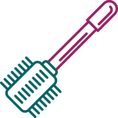 Poster - Toilet Brush Icon