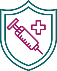 Sticker - Vaccine Icon