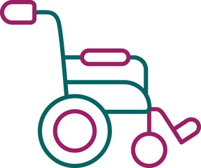 Sticker - Wheel Chair Icon