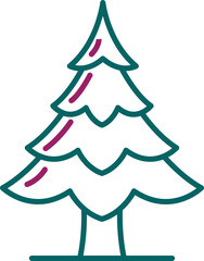 Sticker - Pine Tree Icon