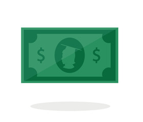 education costs. school payments. Money concept vector icon, symbol, sign, illustration on isolated background.
