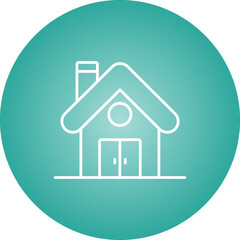 Canvas Print - House Icon