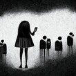 Cyberbullying is when someone, typically a teenager, bullies or harasses using social media to bully others on the internet and other digital spaces