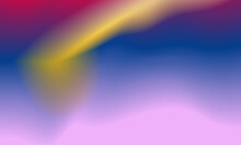 Beautiful Gradient Background In Yellow, Blue And Purple Smooth And Soft Texture