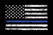 © Sabbir Sarker - American Flag Blue Line Design