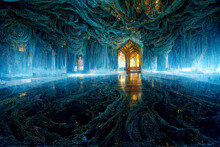 Majestic Throneroom At The Dawn