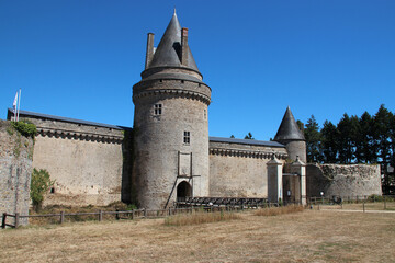 Wall Mural - medieval castle in blain (france) 