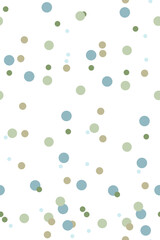 Poster - colorful dots seamless pattern. seamless pattern with dots. colorful background. transparent backgro