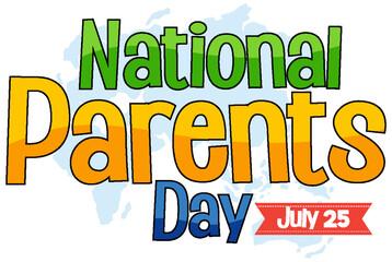 Sticker - National Parents Day on 25th July