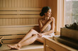 © BGStock72 - Young woman relaxing in the sauna