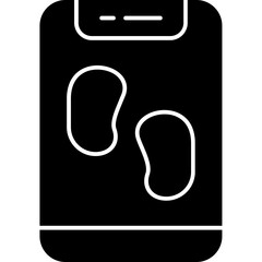 Sticker - Pedometer Icon