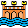 Water Bridge Icon