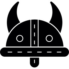 Poster - Viking Helmet Icon