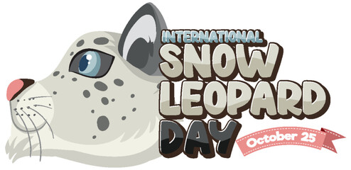 Sticker - International snow leopard day