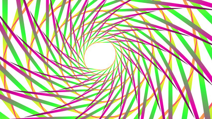 Abstract circle colorful or multicolor with white border for background textured.