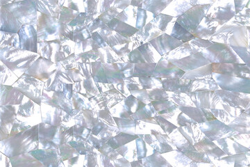 soft blue mother of pearl texture in faceted pattern