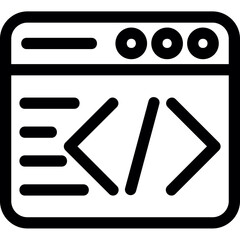 Sticker - Code Icon