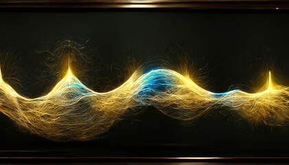 Poster - Futuristic technology abstract background with lines for network, big data, data center, server, internet, speed. Abstract neon lights into digital technology tunnel.