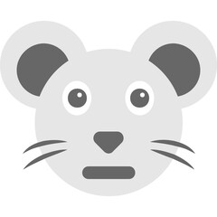 Canvas Print - Hamster Emoji