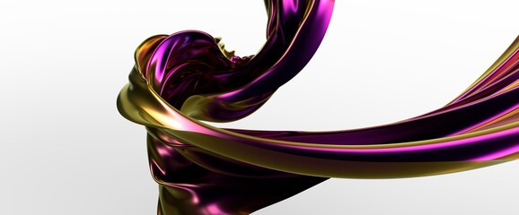 Poster - abstract wave background