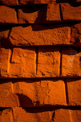 Wall Mural - Close up of large sand stones stacked