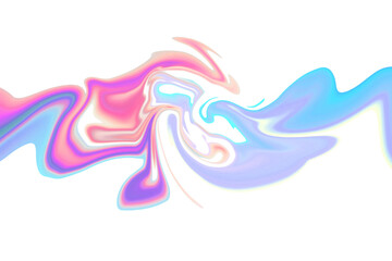 Wall Mural - colored graphic elements. dynamic lines. gradient banners with flowing liquid forms. template for th