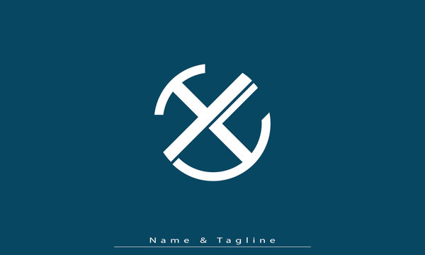 Alphabet letters Initials Monogram logo HY , YH