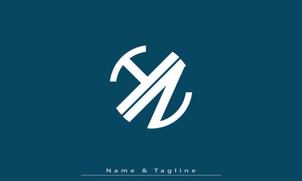 Alphabet letters Initials Monogram logo HZ , ZH