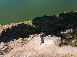 Amazing Aerial view of Pchelina Reservoir, Bulgaria