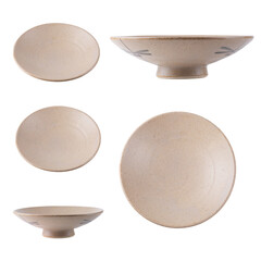 Aufkleber - Ceramic Bowl isolated on alpha background