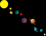 Fototapeta  - Solar System
