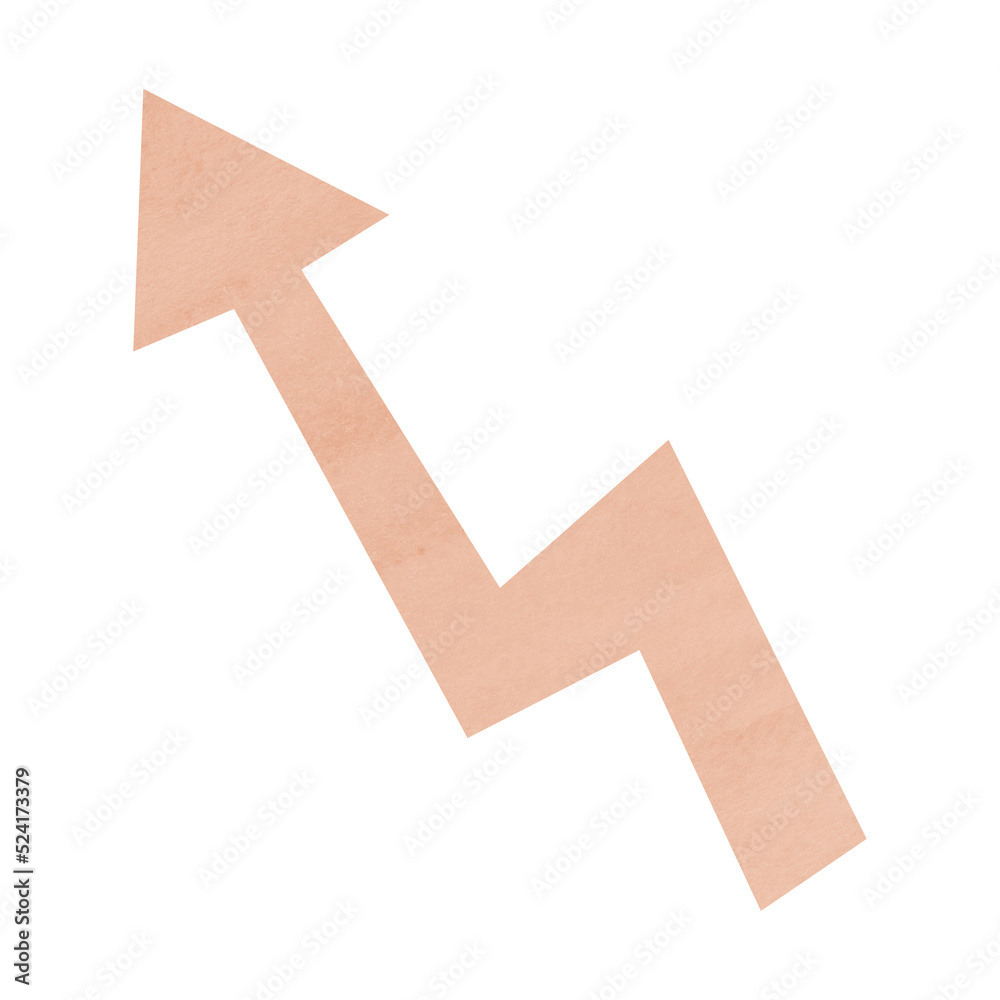 Watercolor arrow png Stock Illustration | Adobe Stock