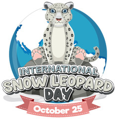 Poster - International snow leopard day