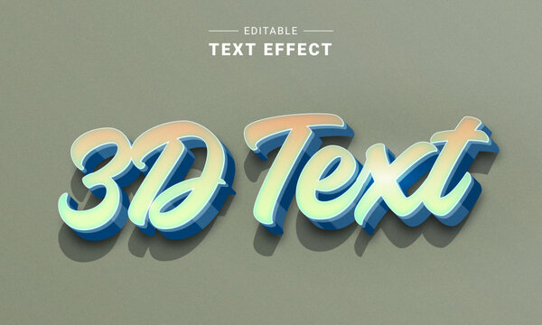 3D Retro Vintage Typography Generator