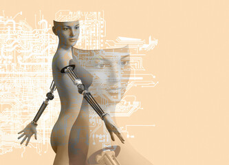 Artificial intelligence, illustration