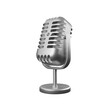 © Wandee - microphone icon 3d rendering.