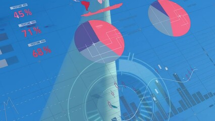 Poster - Animation of data processing over wind turbine
